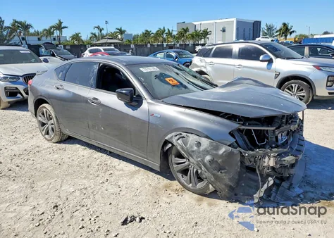 2021 Acura Tlx Tech A z USA, uszkodzony, nr VIN 19UUB5F51MA010484